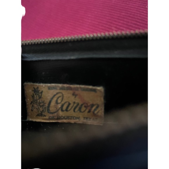 Hand Decorated by Caron of Houston, TX Vintage Handbag w Velvet Jeweled Design - Picture 12 of 16